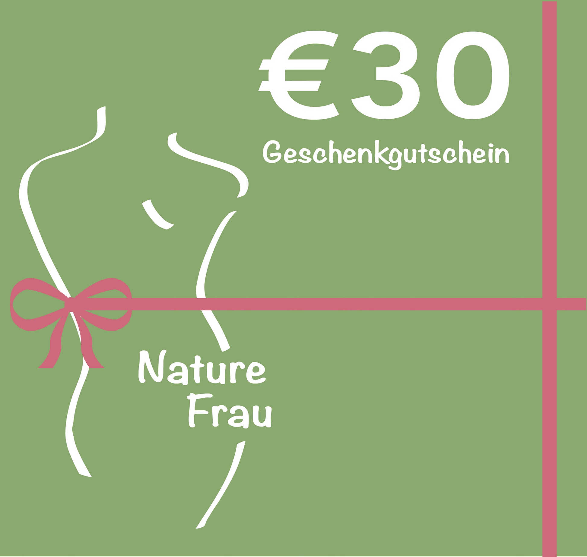 Geschenkgutschein 30 Euro