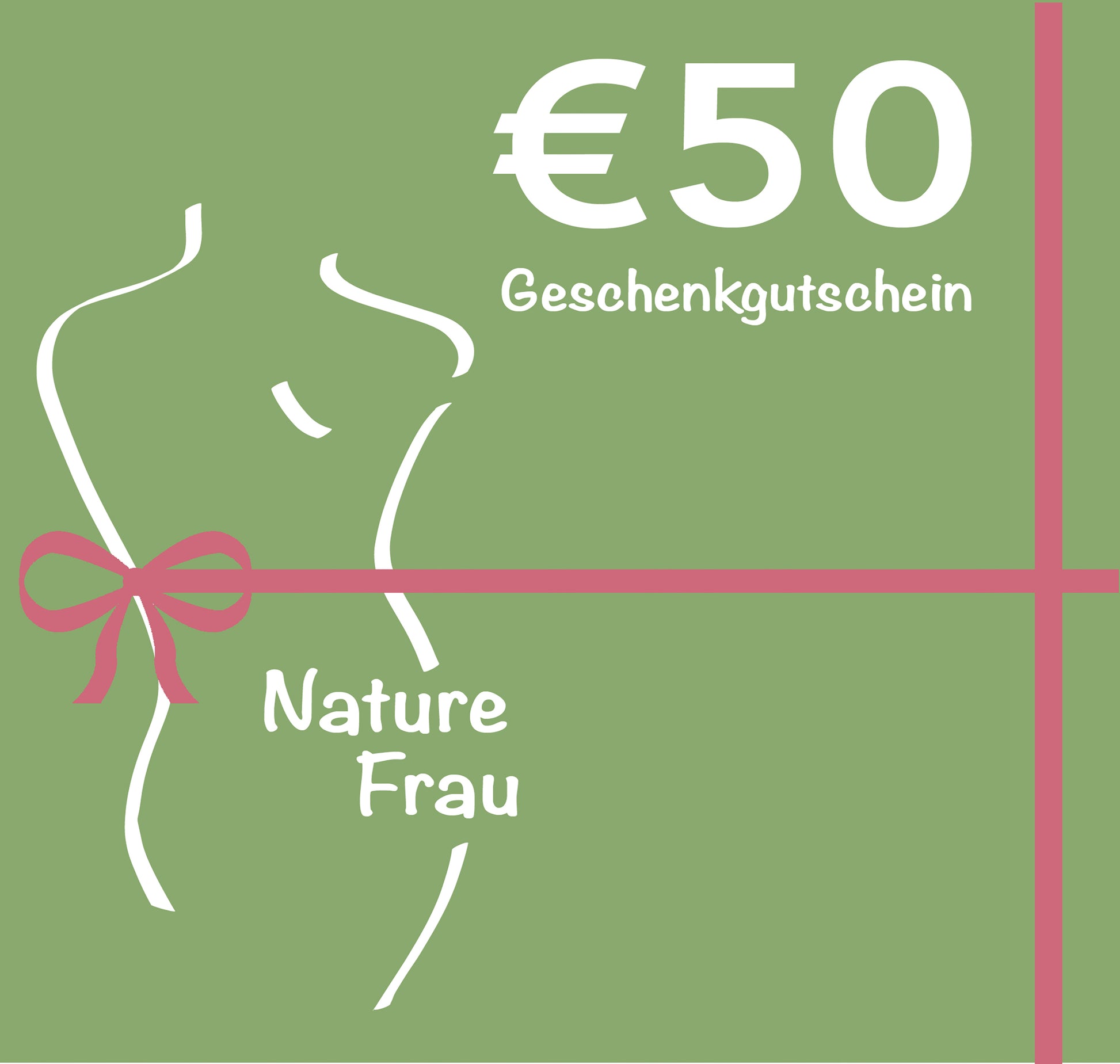 Geschenkgutschein 50 Euro